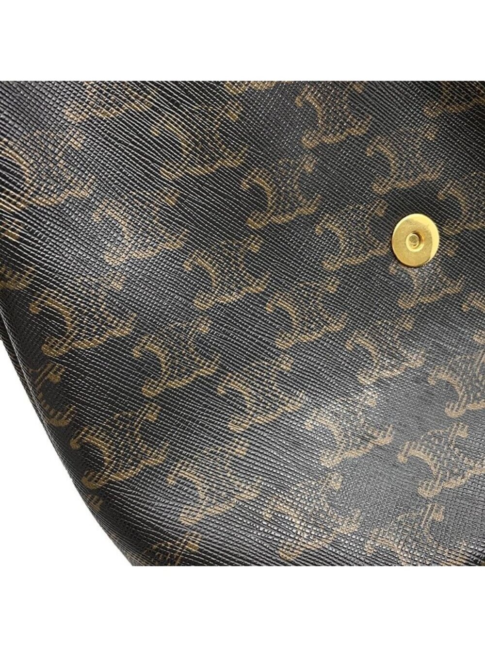 Celine Backpack Triomphe Folco Mini Calf Leather Brown - Picture 7 of 10